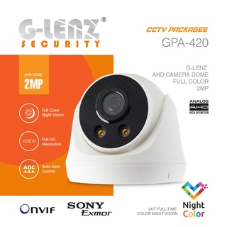 Glenz 2MP CCTV paquete noche COLOR alta resolución - GPA 420 (2)
