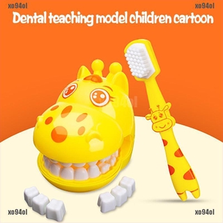 4 pzas juguete De Dentista para niños/resaltador De dientes/juego De juguetes educativos