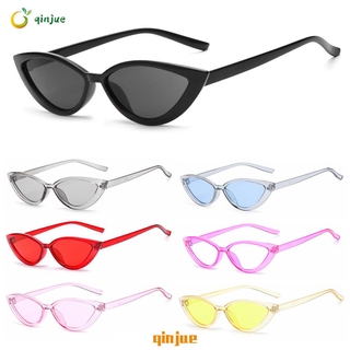Qinjue verano Retro gafas de sol de moda señoras sombras gafas de sol para las mujeres Sexy UV400 tendencia gafas de pequeño marco
