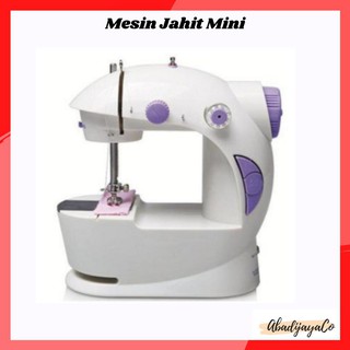 On Mini máquina de coser/Mini máquina de coser portátil - más reciente hay una lámpara + cortador de hilo (1)