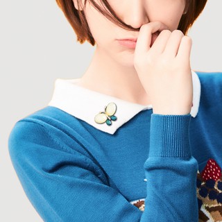 Mini camiseta Coreana De pin De Cola De mariposa para mujer/cinturón De mariposa/cinta/brocha pequeña/pin/pin/pin/5la/5la (6)