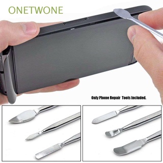 ONETWONE 1/3pcs Metal Pry bar abierto Smartphone Parts Reparacion de laptop Tablet Herramienta de reparacion de la pantalla Eliminacion de las pantallas de pegamento De alta calidad Broken diferente Opener Universal Herramientas de apertura de bateria