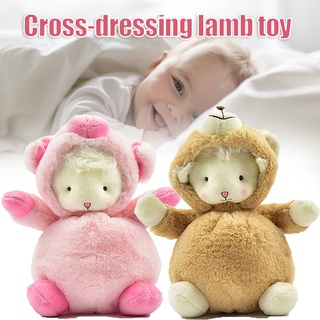 Stuffed Animals Small Mini Soft Lamb Stuffed Cuddly Plush Toys Home Decorations For Kids Children