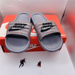 Moda Casual Unisex hombres y mujeres Nike 100% verano zapatillas, antideslizante chanclas, zapatillas de mujer deportes (4)