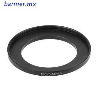 bar1 43mm a 58mm metal step up anillos adaptador de lente filtro cámara herramienta accesorios nuevo