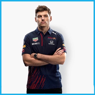 Preste atención a la cortesía Camisas De Los Hombres 2021 Nuevo F1 Red Bull Racing Team Camiseta De Manga Corta Cuello Redondo Velocidad Seca De Hombre Tops Ropa