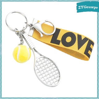 mini raqueta de tenis llavero ligero exquisito lindo encanto deportivo novedad pelota de tenis raqueta llavero regalo deportivo para