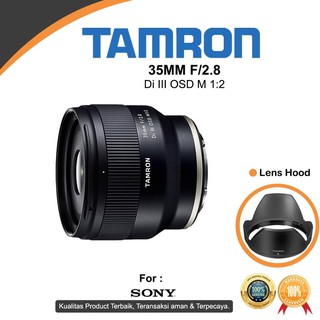 (Lensa) lente TAMRON 35 mm F2.8 en III OSD M 1:2 para SONY E-MOUNT y marco completo