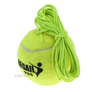 [KESOTO2] Pelota de tenis elástica duradera con cuerda para entrenamiento de entrenador de tenis