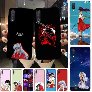Case for Samsung A6 2018 A6 Plus 2018 A7 2018 A8 2018 A8 Plus 2018 Black Soft Silicone Phone Case Protection Back Cover Inuyasha