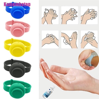 [Kamembetop] pulsera con dispensador De manos Para Adultos y niños