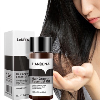 [LACOOPPIA] Aceite esencial para el crecimiento del cabello, tratamiento para la prdida y adelgazamiento del cabello, suero para el (1)