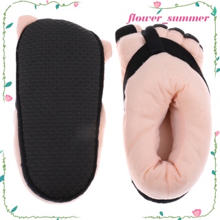 2 pzs pantuflas de felpa suave cálidas para adultos/pantuflas de regalo negro