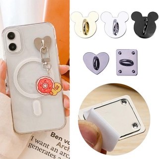 Korean Phone Sticker Tassel Metal Hook Diy Accessories Shape Buckle Heart Material Phone Diy K3I2