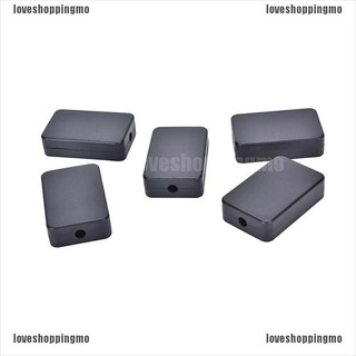 Amor☆ 5Pcs plástico eléctrico negro impermeable caso proyecto caja de unión 48*26*15Mm
