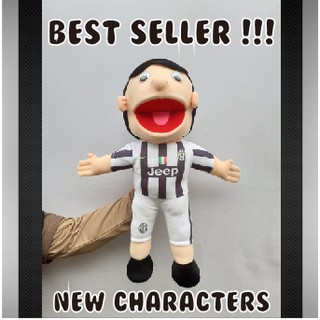 Muppet Hand Puppet Character Juventus Ball Player nombre gratis