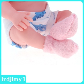Muñeca de silicón Reborn suave realista de 25 cm con ropa rosa/juguete