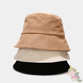 cambiar moda pescador sombrero de invierno pesca gorra cubo sombrero streetwear color sólido al aire libre unisex pana/multicolor