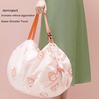 DA Convenient Portable Storage Bag Oxford Cloth Convenient Shopping Bag Wear-resistant for Outdoor