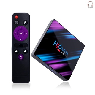 [In Stock] H96 Max Smart Android 10.0 TV Box RK3318 Quad Core 64 Bit UHD 4K VP9 H.265 4GB / 32GB 2.4G / 5G WiFi BT4.0 HD Media Playe