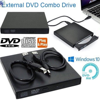 Yy USB externo DVD CD RW Disc Writer Drive para PC portátil