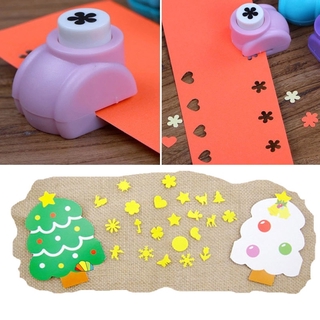 20 estilos de bricolaje de juguete de Scrapbook Punches hechos a mano cortador de tarjeta de artesanía Calico impresión de papel de flores de artesanía perforadora perforadora en relieve
