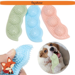 Fay útil mascota masticar juguetes divertidos perro limpieza diente cachorro entrenamiento interactivo duradero suave limpieza Dental mordida palo