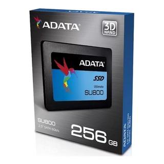 UNIDAD DE ESTADO SOLIDO SSD ADATA SU800 256GB 2.5 SATA3 7MM LECT.560/ESCR.520MBS PC ALTO RENDIMIENTO