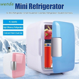 WENDA 12V nevera portátil congelador coche refrigerador Automoble calefacción Universal Ultra silencioso 4L caja de enfriamiento de bajo ruido/Multicolor