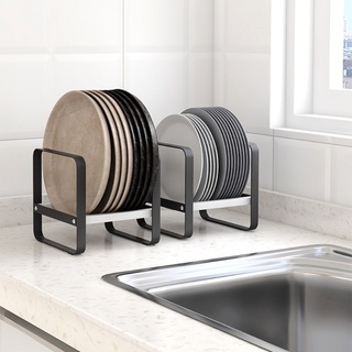 dlophkde soporte de placa de cocina de metal tazón de almacenamiento de platos de secado estante estante organizador (3)