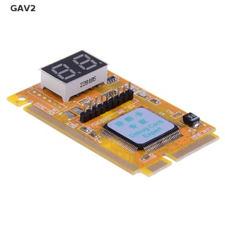 [GAV2MY] Mini PCI-E LPC 3 en 1 para PC/laptop/probador/probador de diagnóstico/post-test/parte de la tarjeta [MY] (1)