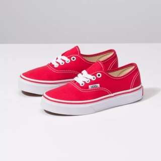 (pulsera De cuerda libre) nuevas zapatillas de deporte zapatos auténticos Vans zapatos niños hombres mujeres rojo
