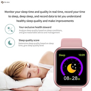 🙌 SmartWatch Y68 deporte impermeable Bluetooth Smart Watch Fitness Tracker pulsera podómetro frecuencia cardíaca monitorización del sueño Smartwach OkWt (6)
