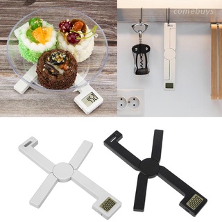 Com* báscula de alimentos de alta precisión plegable portátil Mini plegable Digital de cocina escala, con pantalla LCD fácil de leer
