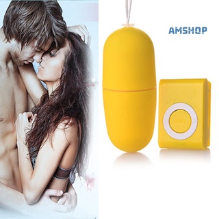 amshop vibrador/huevo vibrador inalámbrico MP3 para mujer/juguetes sexuales