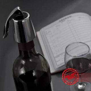 tapón de botella de vino de acero inoxidable reutilizable a prueba de fugas botella de vino de silicona sellador fresco a7x4