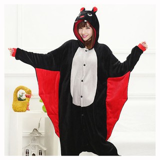 Bat pijama adulto Kigurumi Onesie Girl mono Halloween (1)