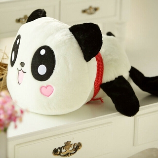 20 cm lindo Panda almohada muñeca 8 pulgadas peluche peluche juguete de alta calidad