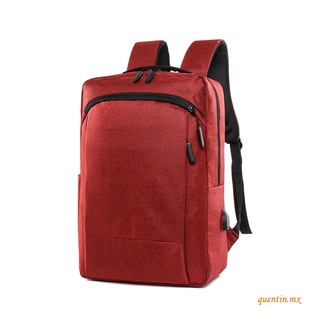 ws mochila bolsa de ordenador con puerto de carga usb, correa de hombro ajustable
