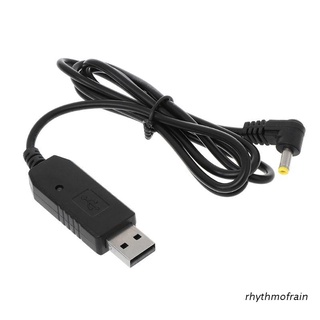 rhythmofrain cable cargador usb con luz indicadora para alta capacidad baofeng uv-5r extender batería bf-uvb3 plus batetery jamón walkie talkie radio accesorios