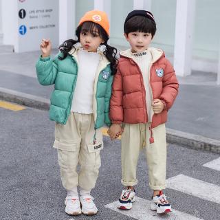 HaiKant niños usan nueva ropa para invierno engrosado chamarra abrigos para niños niñas bebé
