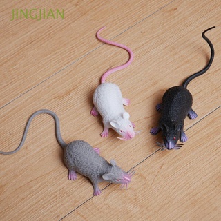 jingjian regalo decoración de fiesta navidad ratón falso modelo realista prop broma halloween juguete práctico difícil/multicolor