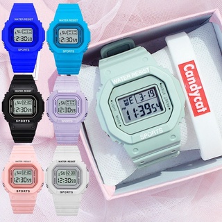 jam tangan perempuan coreano unicornio reloj niñas escuela secundaria estudiantes impermeable lindo señora reloj electrónico simple reloj deportivo señora reloj digital reloj deportivo