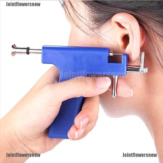[Jointflowers] Kit de herramientas para perforación de cuerpo, oreja, nariz, cuerpo, ombligo, pistola de perforación, herramienta de joyería