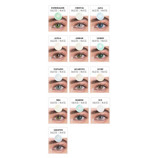 2 lentes de contacto anuales, lentes de contacto de colores, hermosas pupilas, lentes de contacto naturales para ojos, Color anual, lentes de contacto cosméticos ESMERALDR (4)