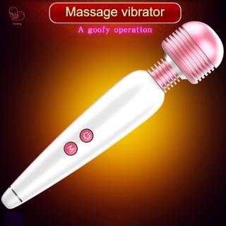 Vibrador Av de 12 velocidades ajustable Silencioso de vibración masajeador de carga Usb juguete sexual