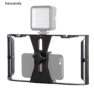 [heis2] video estabilizador plataforma cámara jaula de mano película estabilizador para teléfono inteligente m581x