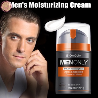 50g hombres crema facial hidratante Anti arrugas Control de aceite blanqueamiento cuidado de la piel cremas hidratantes