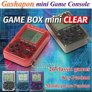 mini consola de juegos de la máquina de los niños de mano nostálgico mini consola de juegos con llavero tetris videojuego de niños regalos