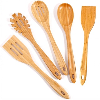 Juego De utensilios De cocina/utensilios De cocina/cuchara De madera De bambú